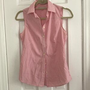 Banana Republic stripped sleeveless shirt
